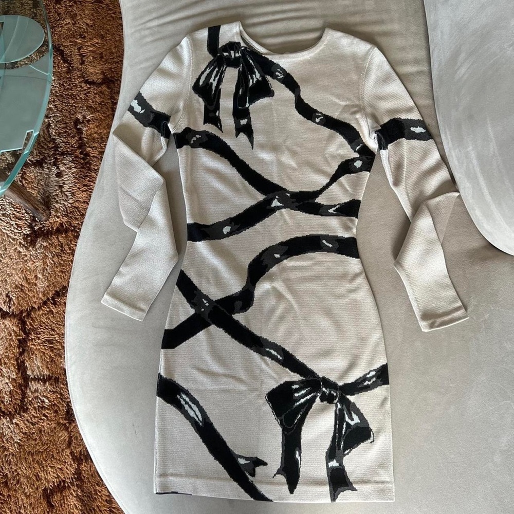 Alaïa FW92 ribbon dress